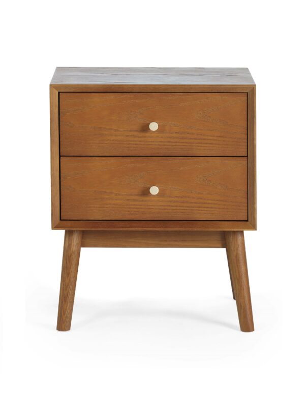 Lowry 2 Drawer Bedside - Image 3