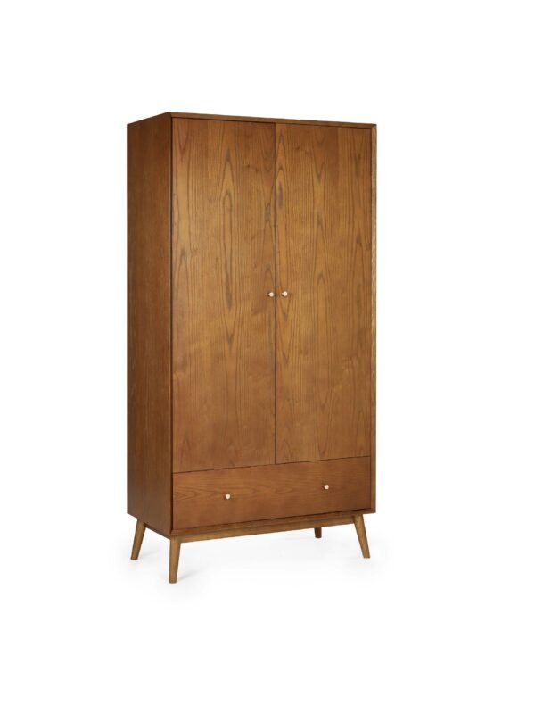 Lowry 2 Door 1 Drawer Wardrobe - Image 2