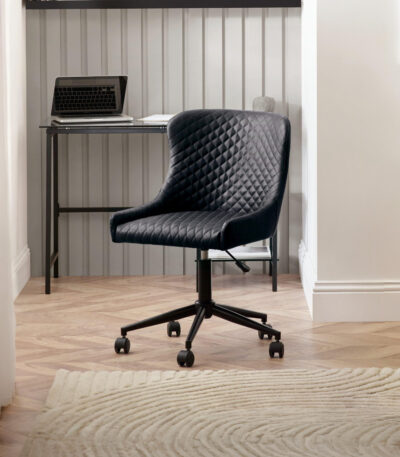 Luxe Diamon Quilted Upholstered Office Chair