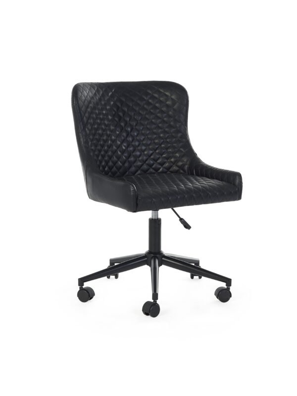 Luxe Diamon Quilted Upholstered Office Chair - Image 2