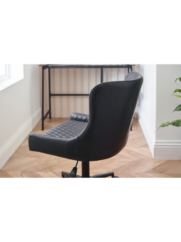 Luxe Diamon Quilted Upholstered Office Chair - Image 7