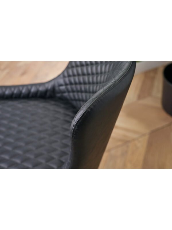 Luxe Diamon Quilted Upholstered Office Chair - Image 9