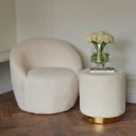 Lara Vintage Pink & Gold Dining Chairs - Image 29