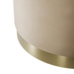 Lara Vintage Pink & Gold Dining Chairs - Image 6
