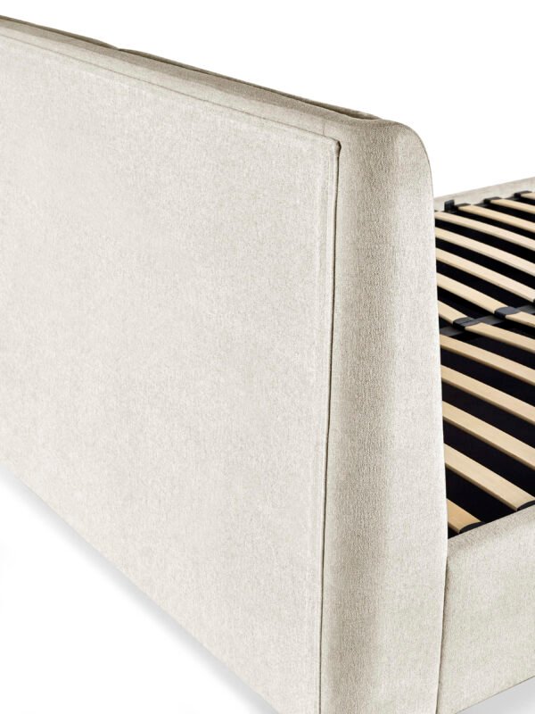 Maddock Beige Upholstered Ottoman Storage Bed - Image 7