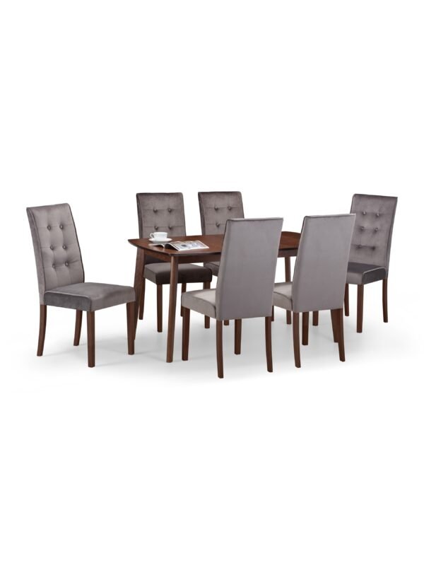 Set Of 2 Madrid Velvet Dining Chairs - Image 5