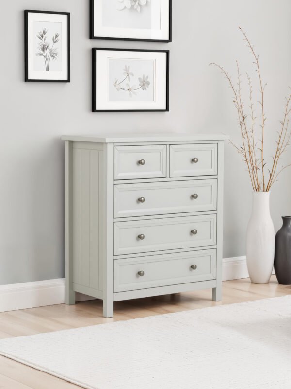 Maine 5 Drawer Chest (3+2)