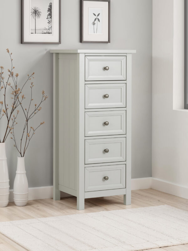 Maine 5 Drawer Tall Chest
