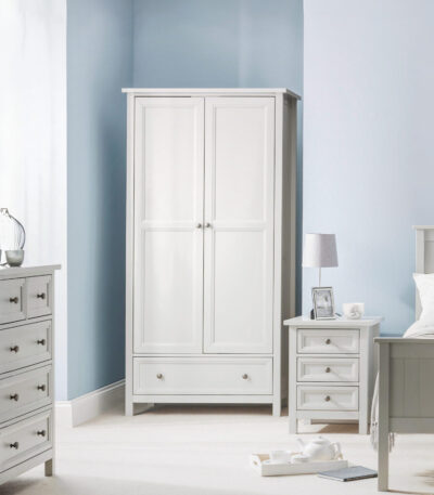Maine 2 Door 1 Drawer Wardrobe