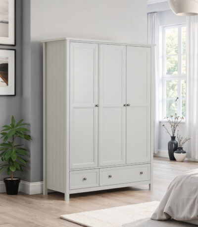 Maine 3 Door 2 Drawer Wardrobe