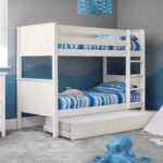 Maine Convertible Bunk Bed - Surf White