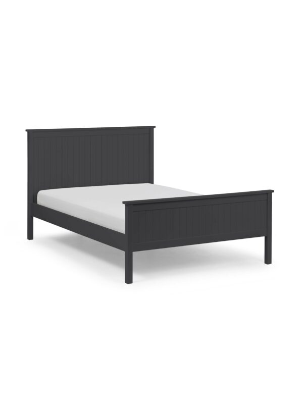 Maine 90cm Single Anthracite Black Bed - Image 4