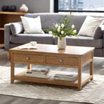 Mallory Coffee Table with 2 Drawers