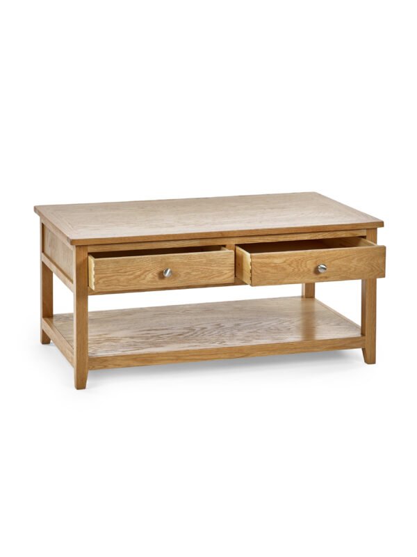 Mallory Coffee Table with 2 Drawers - Image 3