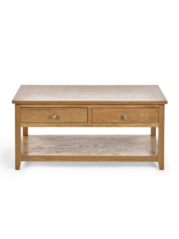 Mallory Coffee Table with 2 Drawers - Image 4
