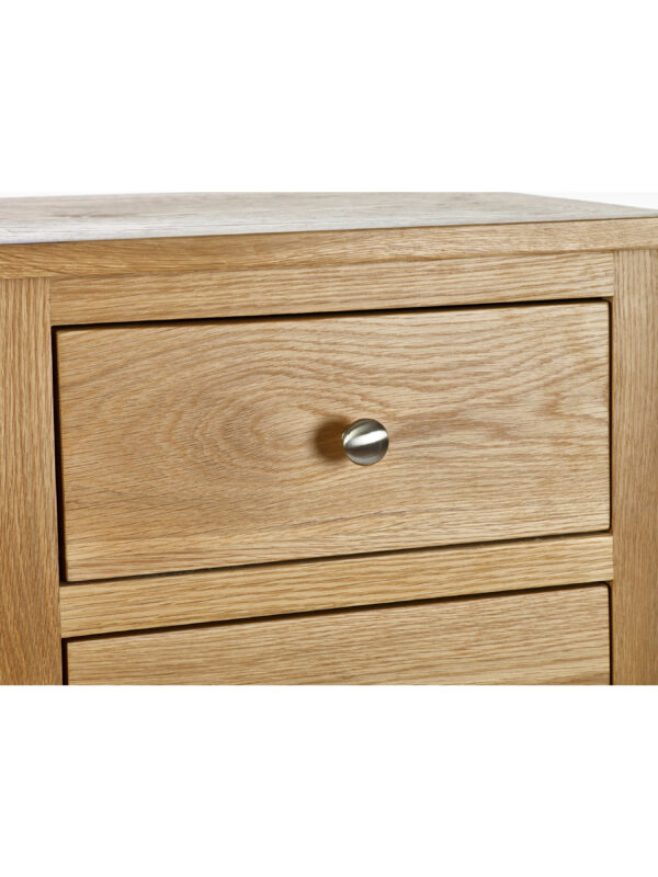 Mallory 3 Drawer Bedside - Image 6