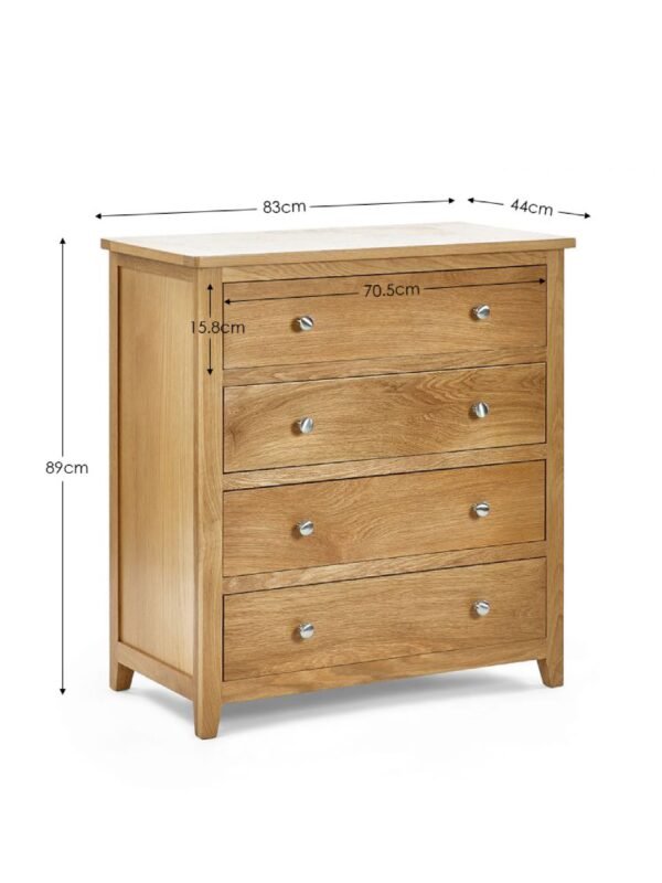 Mallory 4 Drawer Chest - Image 3