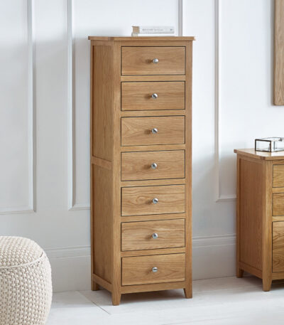 Mallory 7 Drawer Narrow Chest