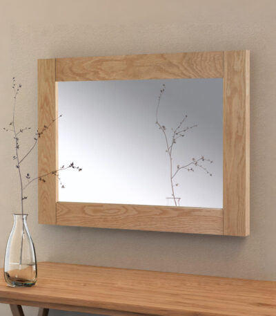 Marlborough Rectangular Wall Mirror – Oak