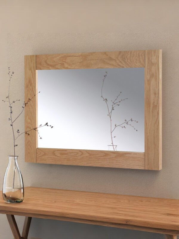 Marlborough Rectangular Wall Mirror – Oak