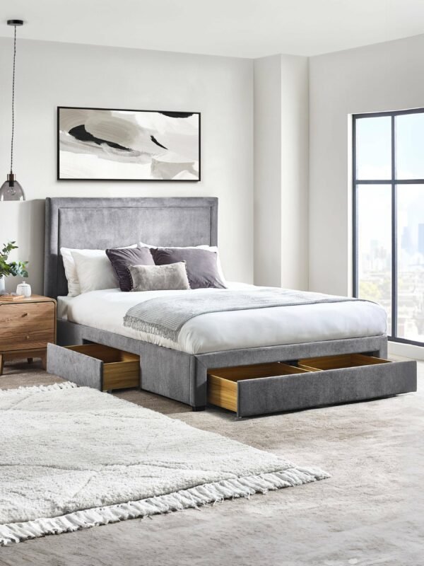 Mayfair Upholstered 4 Drawer Storage Bed - Image 2