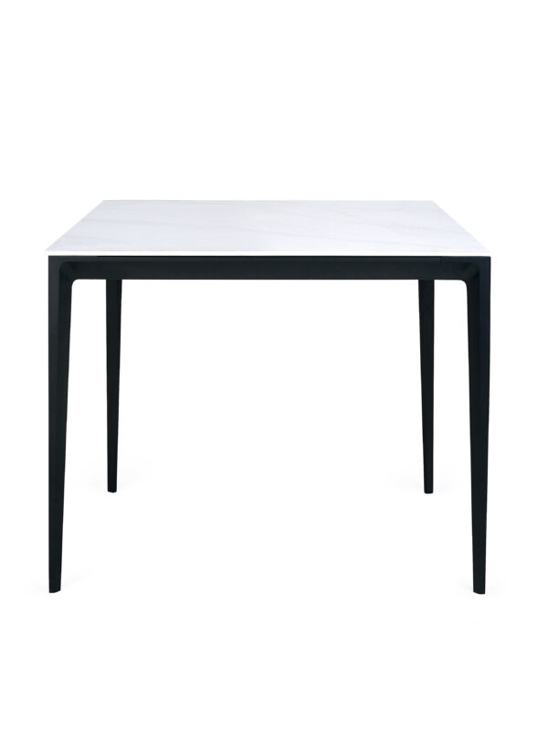 Miami Square Stone Top 4 Seater Dining Table - Image 3