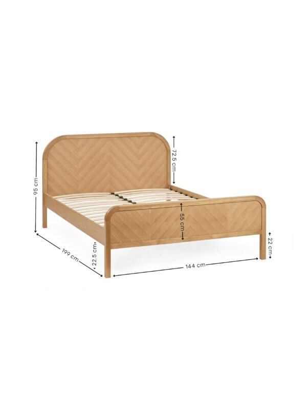 Milo Chevron Bed - Image 8
