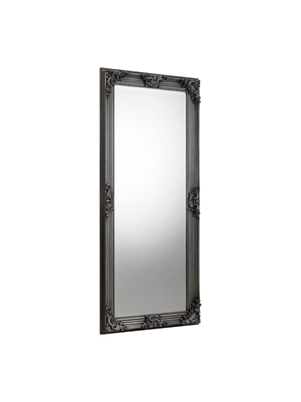 Rococo Pewter Lean-To Dress Mirror - Image 2