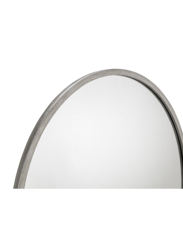 Octave Round Pewter Wall Mirror - Image 3