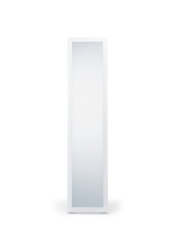 Fresco White Storage Mirror - Image 4