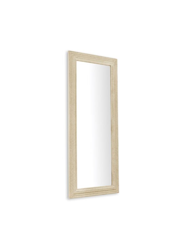 Alanis Rectangular Lean to Dress Mirror - White - Image 7