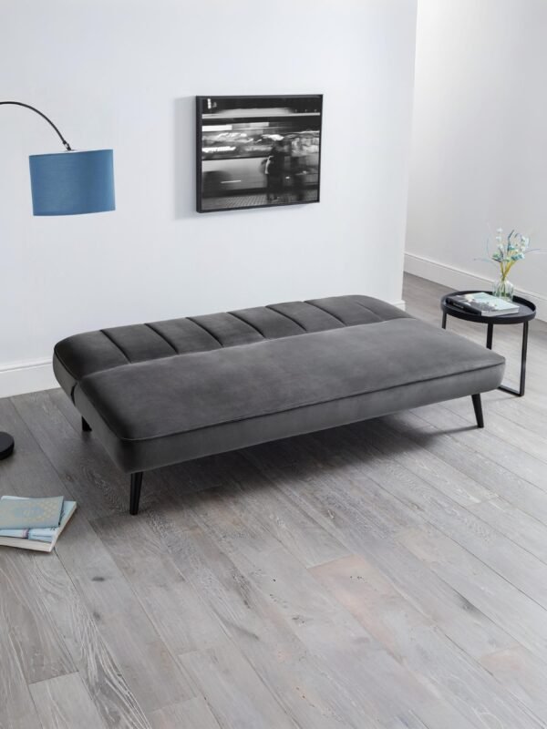 Miro Sofabed - Grey Velvet - Image 2