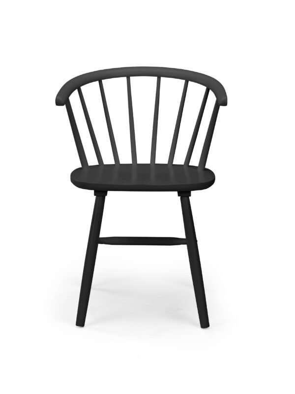 Modena Curved Spindle Back Dining Chair (Set of 2) - Image 4