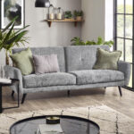 Monza Upholstered 3 Seater Sofa Bed