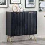 Murano Compact Sideboard – Matt Black
