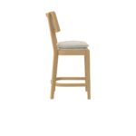 Maggie Frost and Umber Counter Stool - Image 2