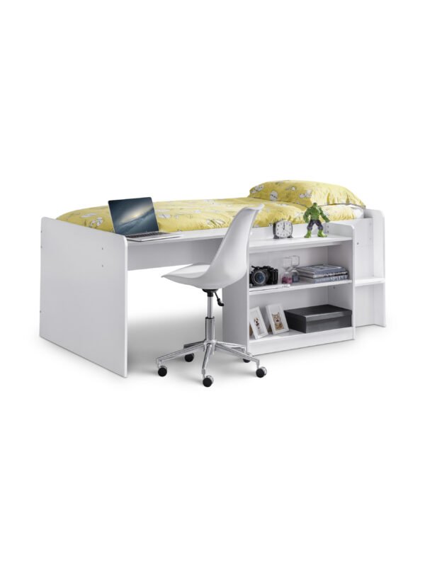 Neptune Mid Sleeper Bed with Desk - Image 2
