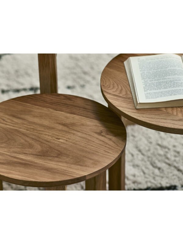 Nidri Round Nest of 3 Side Tables - Image 10