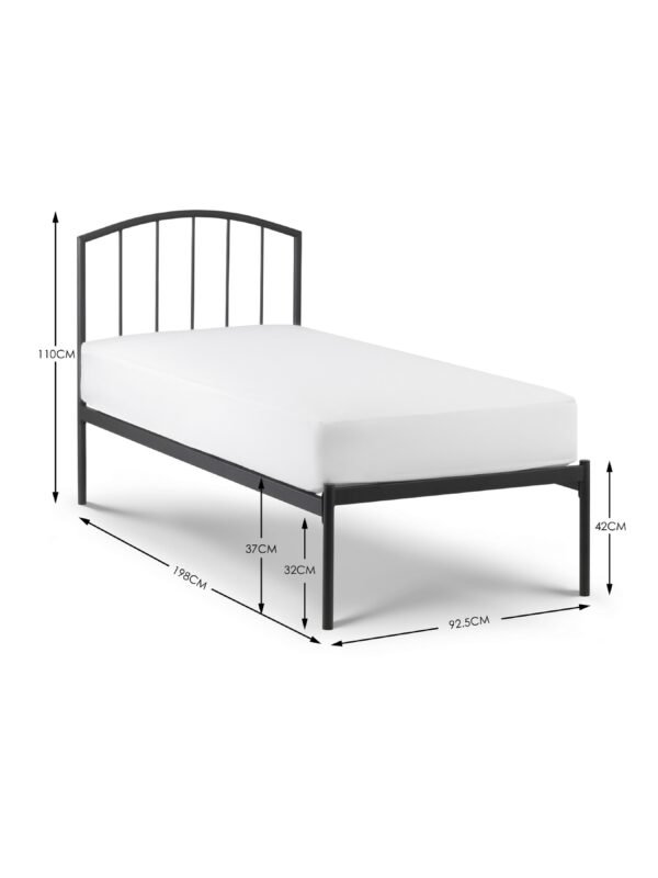 Onyx Metal Bed - Image 4