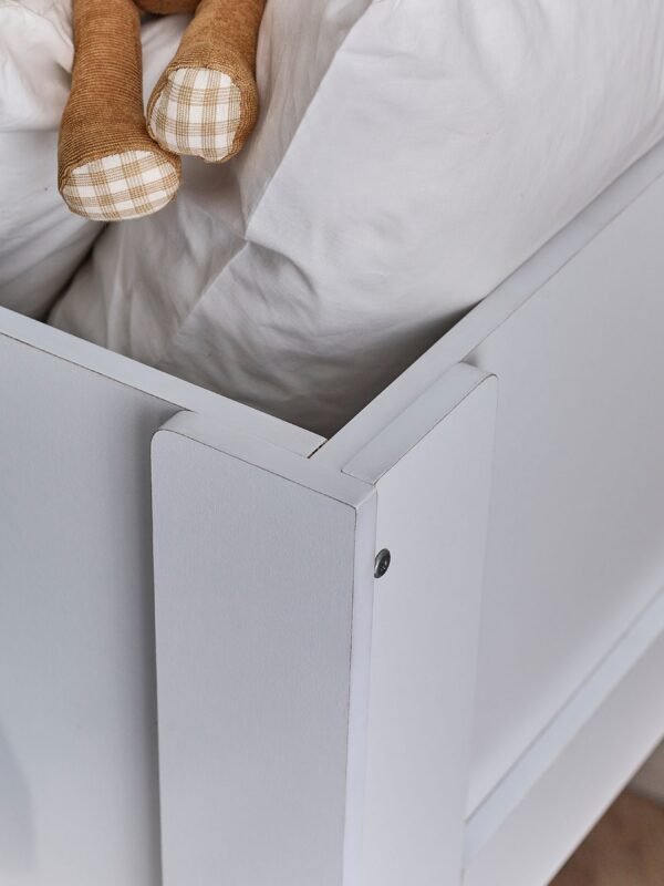 Otis 90cm Single White Midsleeper Cabin Bed with Desk - Image 8