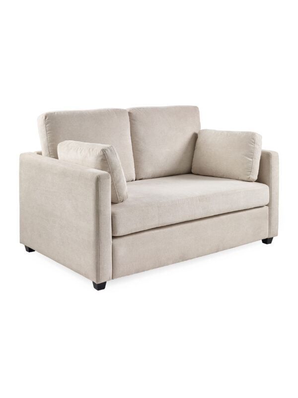 Ottilie Natural Chenille 2 Seater Sofa - Image 3