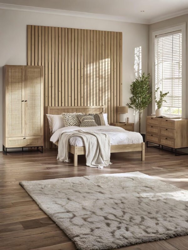 Padstow Rattan Bed - Image 10