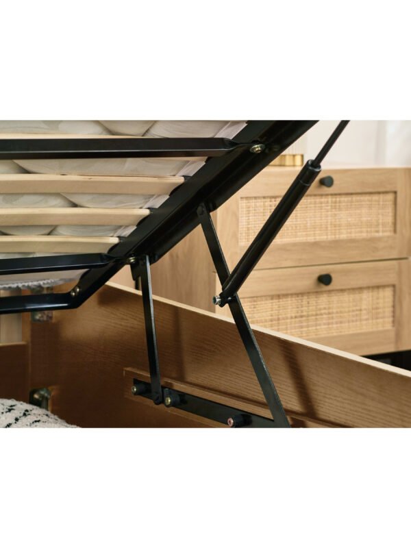 Padstow Rattan Ottoman Storage Bed - Image 4