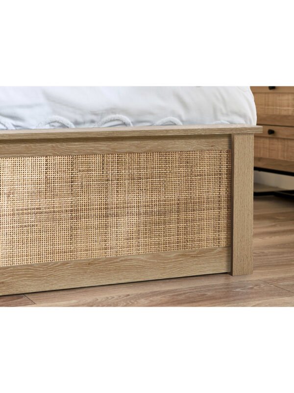 Padstow Rattan Ottoman Storage Bed - Image 5