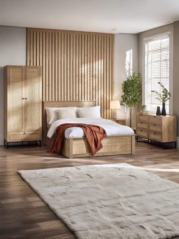 Padstow Rattan Ottoman Storage Bed - Image 7