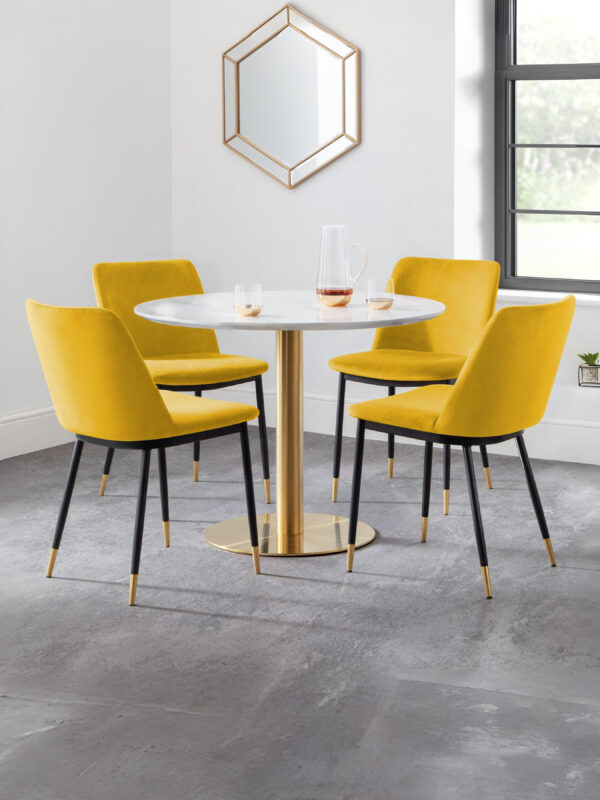 Palermo Round Pedestal Table - Image 9