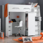 Pegasus High Sleeper Bed with Desk