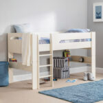 Pluto Convertible Mid Sleeper Bed