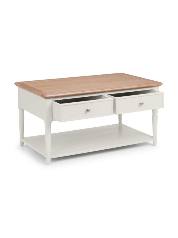 Provence 2 Drawer Coffee Table - Image 3