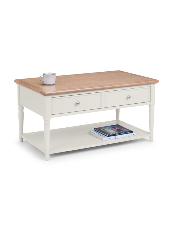 Provence 2 Drawer Coffee Table - Image 4